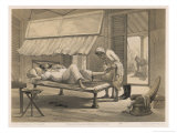 Buy An English Resident's Bedroom, He Relexes While His Feet are Attended To at AllPosters.com