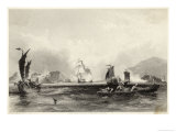 Buy The British Fleet Forces a Passage to Whampoa at AllPosters.com