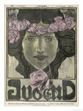 Buy Woman with a Circlet of Roses Round Her Head at AllPosters.com