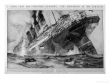 Buy The Lusitania Sinks after Being Hit by German Torpedoes at AllPosters.com