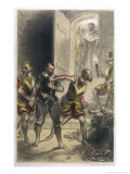 Buy Guy Fawkes is Caught Red- Handed in the Cellars of the Houses of Parliament at AllPosters.com