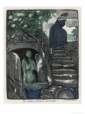 Buy Nixie in the Well Frightens an Old Woman Who Came Thereto Fetch Water at AllPosters.com