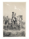 Buy Napoleon I Riding Ali at the Battle of Marengo 14 June 1800 at AllPosters.com