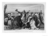 Buy The "Pilgrims" Pray Before Embarking on the Voyage from Plymouth to America at AllPosters.com