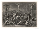 Buy Mary Watches Soldiers Play Dice Jesus and His Companions Slowly Die at AllPosters.com