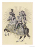 Buy Knight in Armour on Horseback at AllPosters.com