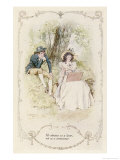 Buy Elinor and Robert Sit Under a Tree at AllPosters.com