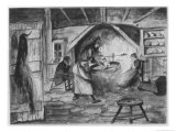 Buy Galloway Couple Believing Their Child a Changeling Take It on Hallowe'en to the Village Wise Woman at AllPosters.com