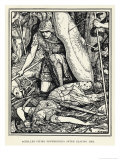 Achilles Pities Penthesilea after Slaying Her