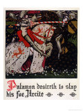 Buy Palamon Desireth to Slay His Foe Arcite at AllPosters.com