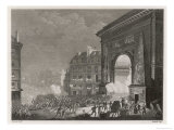 Buy During the Night Following the Attack on the Bastille the People Expect Reprisals from the King at AllPosters.com
