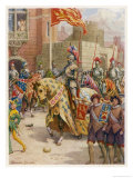 Sir Philip Sidney Jousts at Whitehall