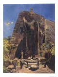 Buy Buddha Siddhartha Gautama a Statue of Buddha in Ceylon at AllPosters.com