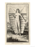 Buy Gaivry the Flying Girl with Her Wings Outstretched Ready to Fly at AllPosters.com