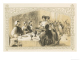 Buy Serving the Goose at a 16th Century Christmas Banquet at AllPosters.com