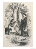 Buy The Lancashire Witches the Young Witch Jennet Urges Her Familiar the Cat Tib to Attack Her Victim at AllPosters.com