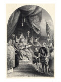 Buy King John Pressured by the Barons and Threatened with Insurrection at AllPosters.com