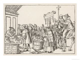 Buy The Sale of Indulgences by Catholic Clergy in a German Market-Place at AllPosters.com