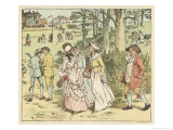 Buy Country Lads and Lasses Make Their Way to the Maypole at AllPosters.com