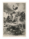 Buy Defeated by the British at Magdala the Mad Emperor Theodor at AllPosters.com