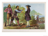 Buy After His Wife's Death Crusoe Revisits the Island and Meets the Spaniard Whose Life He Saved at AllPosters.com