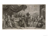 Buy Louis XIV "Le Roi Soleil" Entitled "The Convalescence of Louis XIV" This Shows Him at AllPosters.com