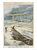 Buy Orville and Wilbur Wright Make the First Successful Powered Flight at Kitty Hawk North Carolina at AllPosters.com