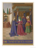 Mary Finding Herself Pregnant Visits Her Friends Elizabeth and Zechariah