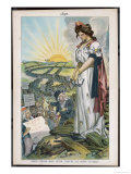 Buy America Helps San Francisco to Rebuild after the Earthquake Pointing to Future Prosperity at AllPosters.com