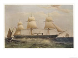 Buy This British Warship is the First "Ironclad", a Capital Ship with an Iron Hull at AllPosters.com