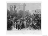 Buy Third Crusade, Richard I and Philippe II Auguste Land at Acre and Take the City at AllPosters.com