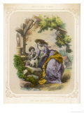 Buy Straying Dog is Retrieved by Its Owner at AllPosters.com