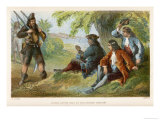 Buy Crusoe Offers His Assistance to the English Captain and Helps to Recover His Vessel at AllPosters.com