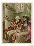 Buy Three Generations in a Church Pew at Christmas Time at AllPosters.com