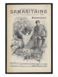 Buy Gentleman Wraps His Puttees Round His Legs Watched by His Narrow-Waisted Wife at AllPosters.com