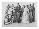 Buy Dr J C Spurzheim Depicted with a Diversity of Human Types at AllPosters.com