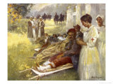 Buy Nurses Attend to Wounded French Soldiers at AllPosters.com