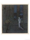 Buy The Story of the Youth Who Went Forth to Learn What Fear was, The Boy Encounters a Ghost at AllPosters.com