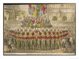 Buy Military Band Perform in the Crystal Palace Before a Large Crowd at AllPosters.com
