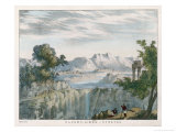 Rocky Landscape with Cirro- Stratus Clouds