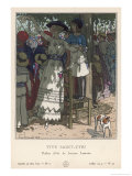 Buy French Civilians Wave Excitedly to Some Passing Soldiers at AllPosters.com