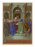 Buy Mary Though Committed to Lifelong Virginity Weds the Elderly Joseph at AllPosters.com