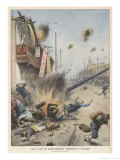 Buy The Japanese Bombard Shanghai at AllPosters.com