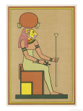 Buy With the Head of a Lioness She is the Sister-Consort of Air-God Shu and Mother of Geb and Nut at AllPosters.com