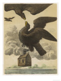 Buy Gulliver's Little House is Carried Away by an Eagle at AllPosters.com