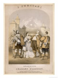 Buy Group of Musical Puritans from Bellini's Opera of That Name at AllPosters.com
