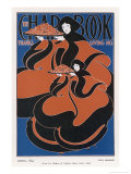 Buy Art Nouveau-Like Arrival of Woman and Child Carrying Plates of Cranberries at AllPosters.com