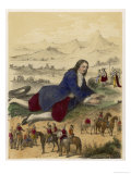 Buy Gulliver Lies on the Ground for His Interview with the King and Queen of Lilliput at AllPosters.com