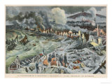 Buy Rescuers in the Ruins of Saint-Pierre Martinique Entirely Destroyed by the Eruption of Mount Pelee at AllPosters.com