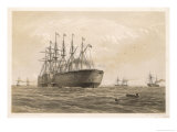 Buy The Start of Laying the Telegraph Cable Across the Atlantic at AllPosters.com